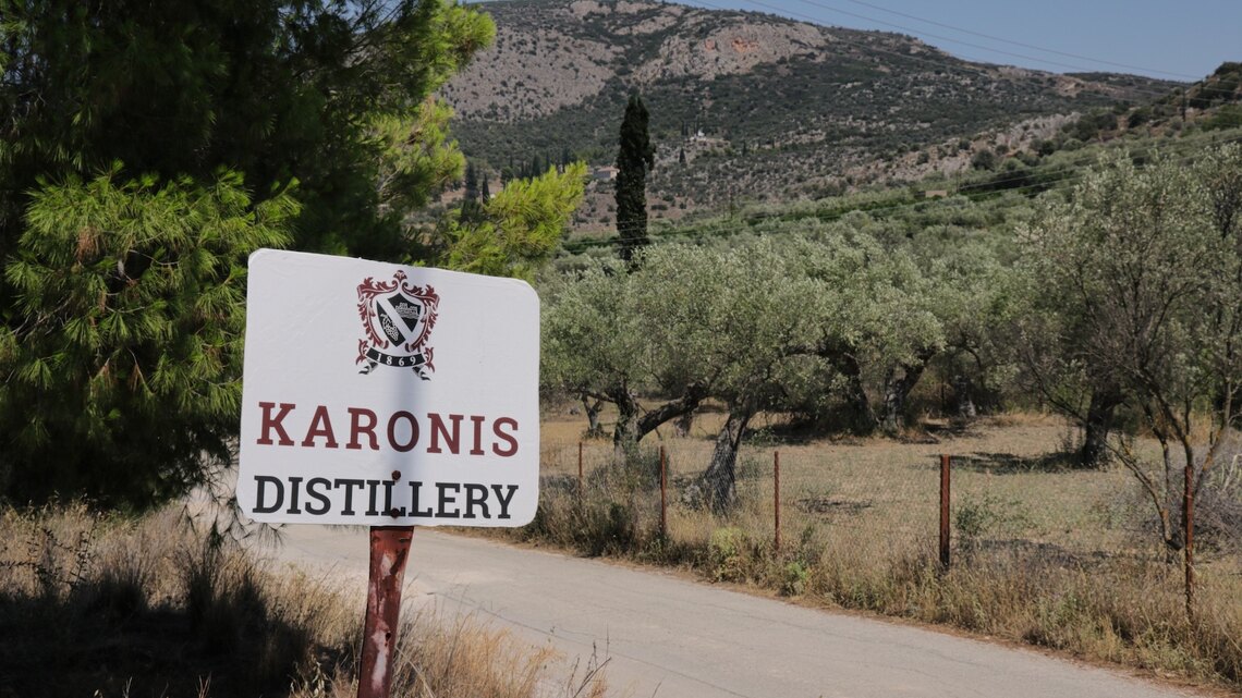 Griekenland, Nafplion: Karonis Distilleries