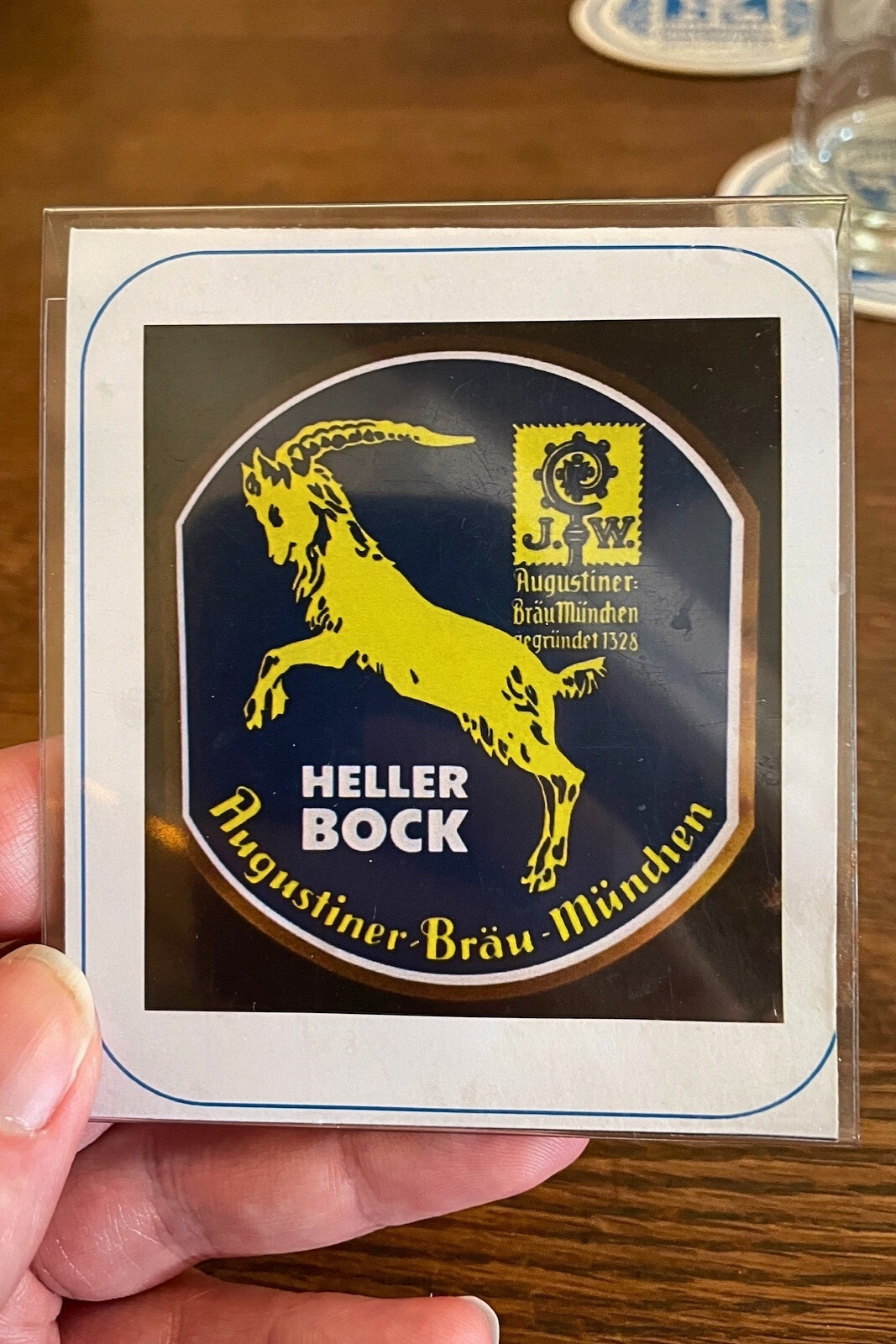 Heller Bock bierviltje