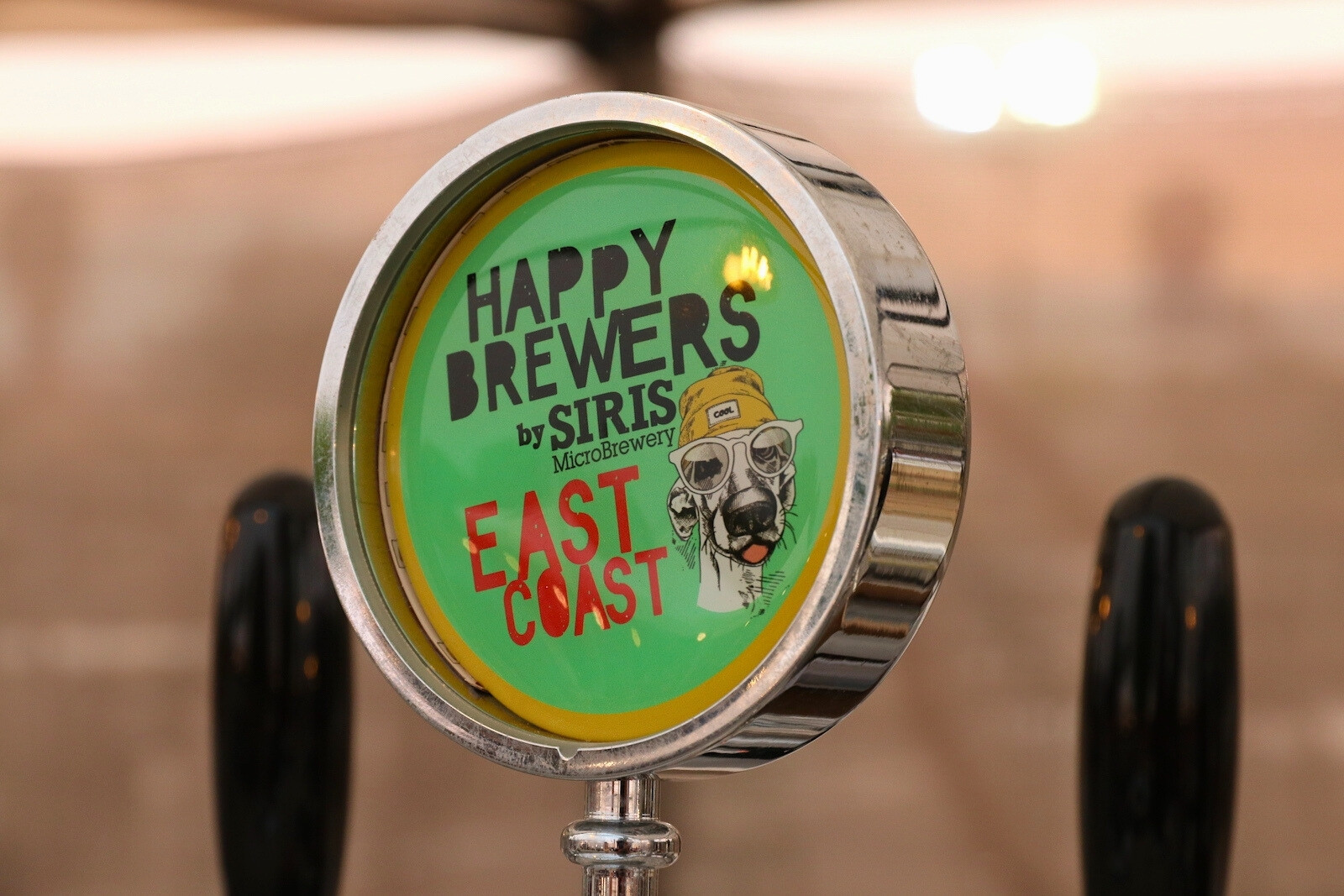 Happy Brewers East Coast IPA van tap op Peloponnese Beer Festival