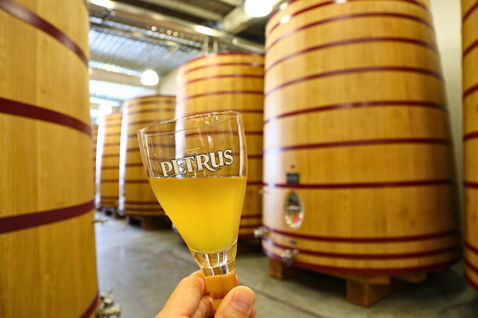 Petrus Aged Pale, rechtstreeks uit een Foeder bij Brouwerij De Brabandere.