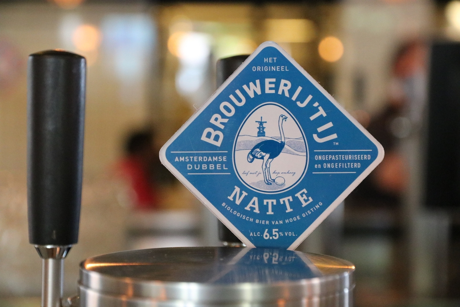 Brouwerij 't IJ Natte, a classic Dubbel beer