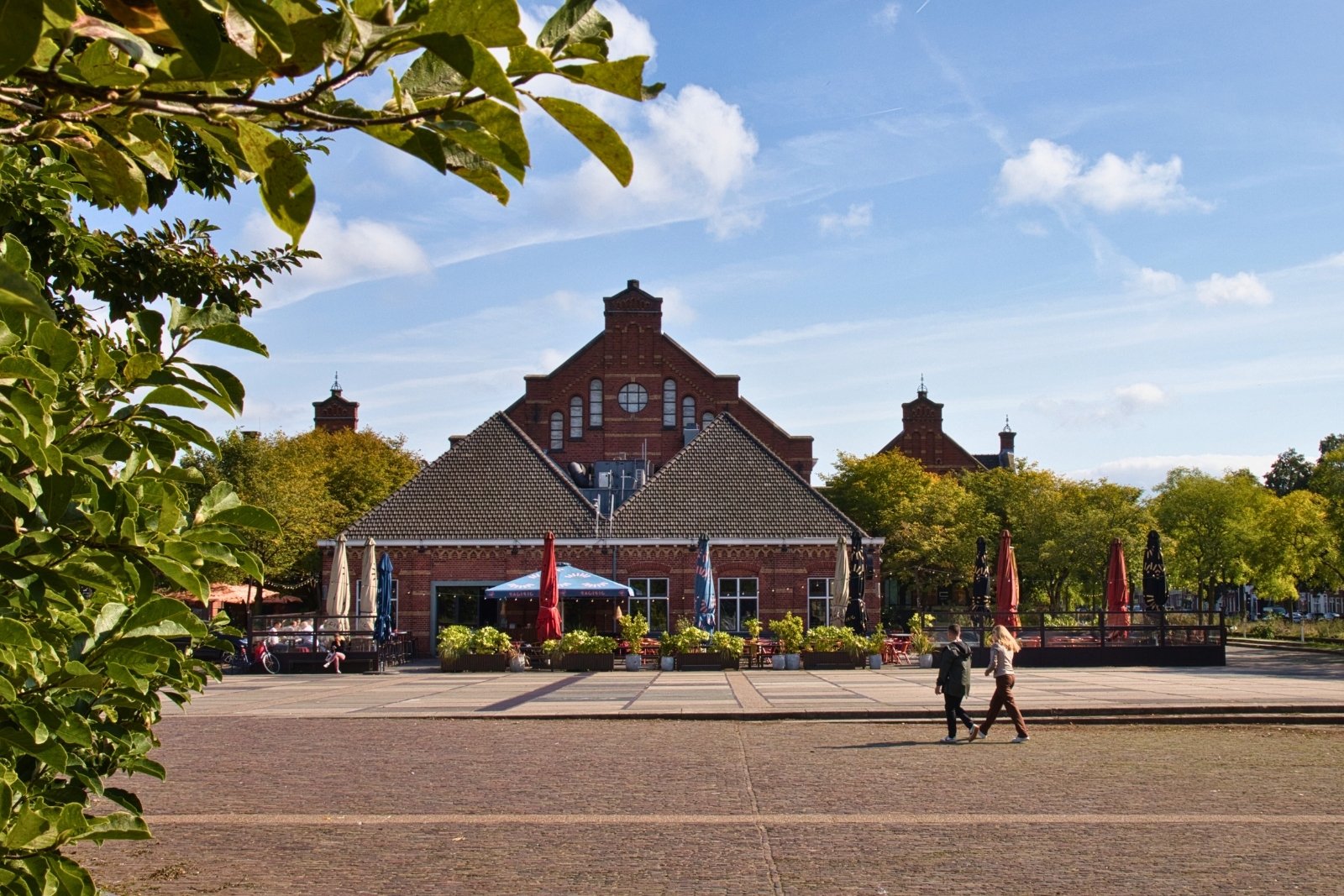 Westergasfabriek terrein in Amsterdam 
