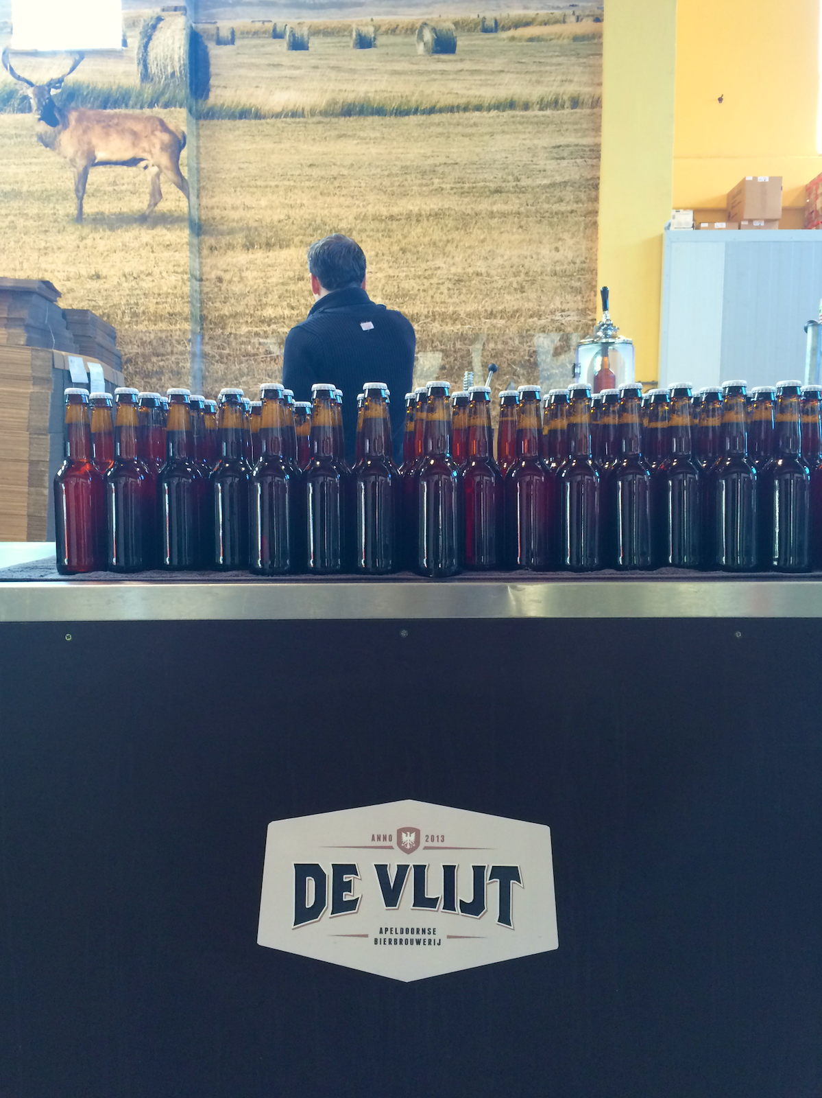 Bottle line at Brouwerij De Vlijt