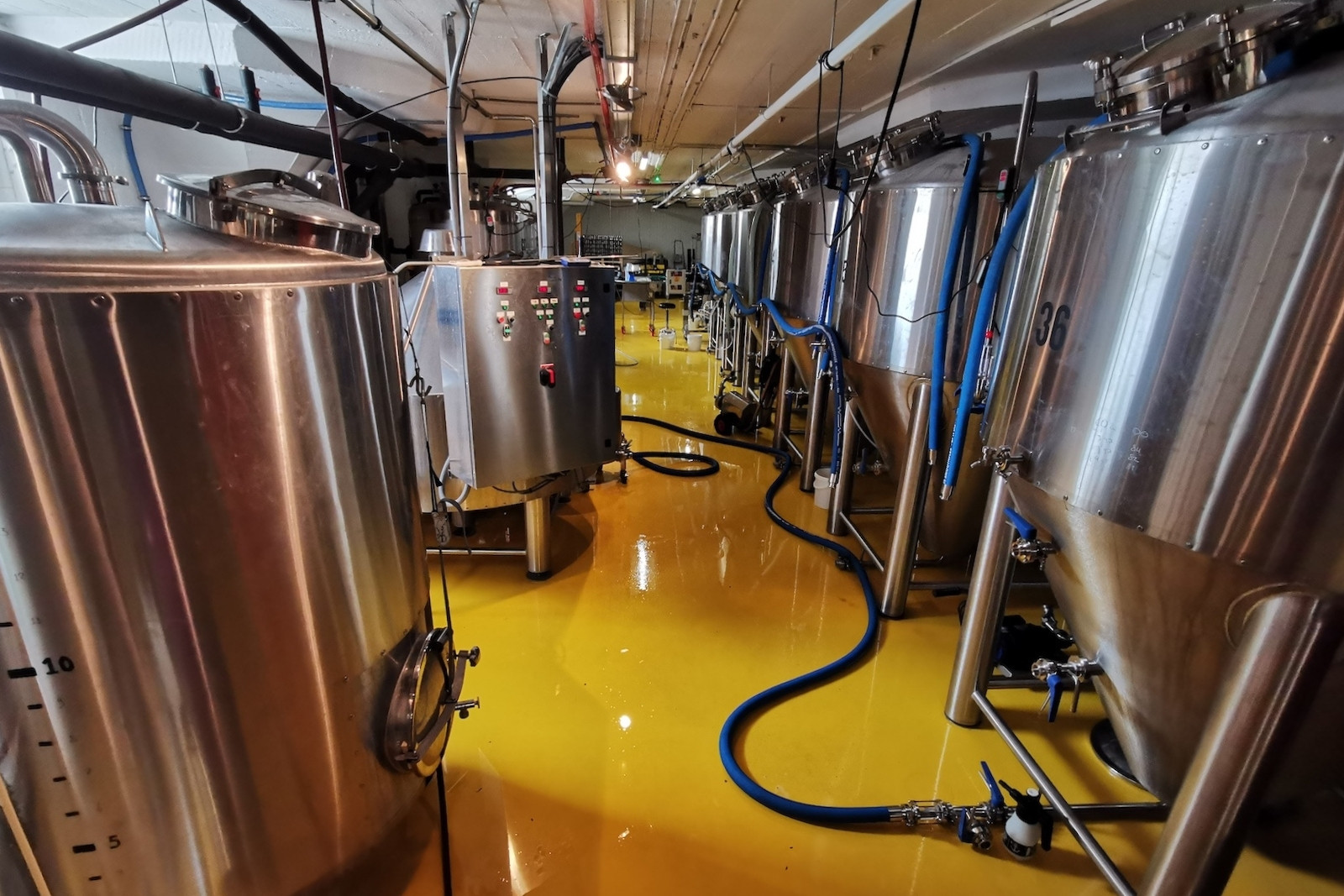 Brewing installation Kaapse Brouwers in Rotterdam
