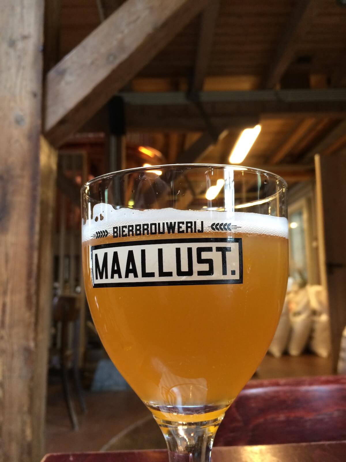 Maallust bier, vers van de tap