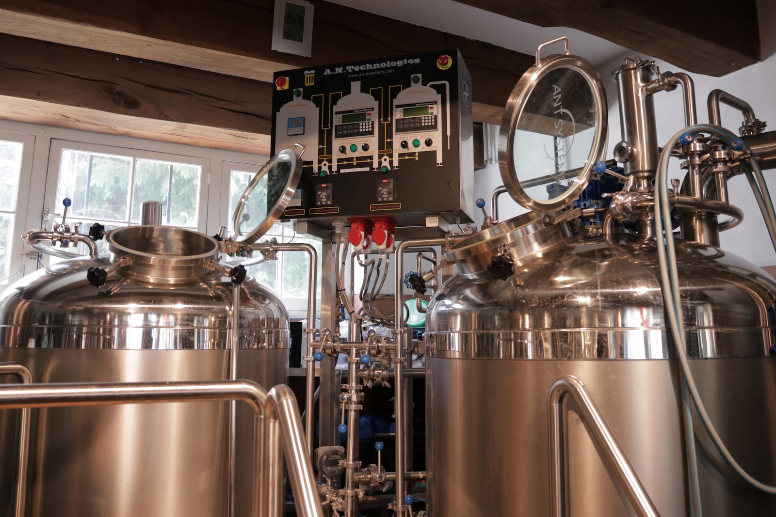 500 liter brouwinstallatie van Stadsbrouwerij Middelburg