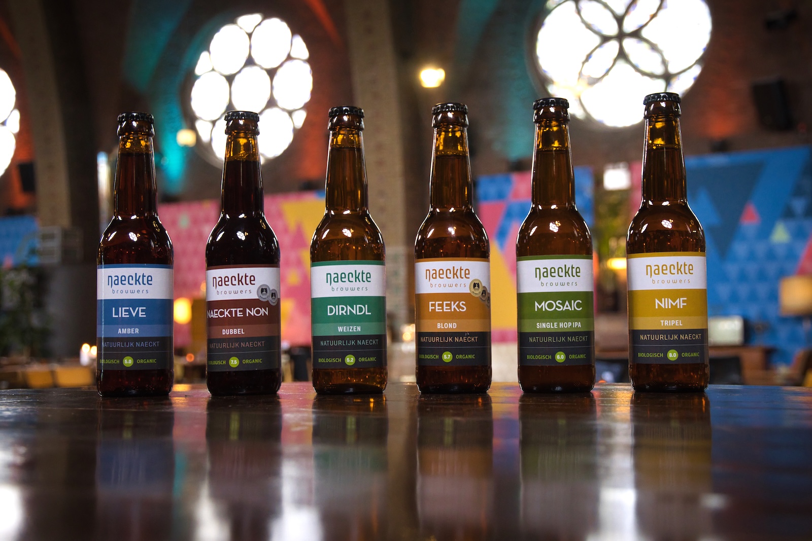 Naeckte Brouwers core range