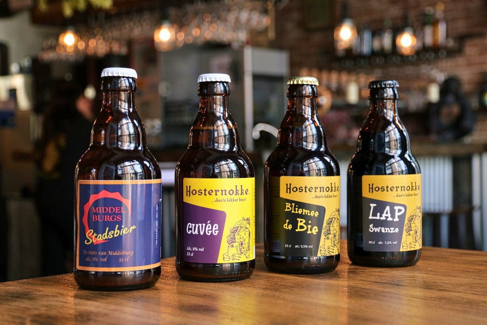 Hosternokke beers of Stadsbrouwerij Middelburg