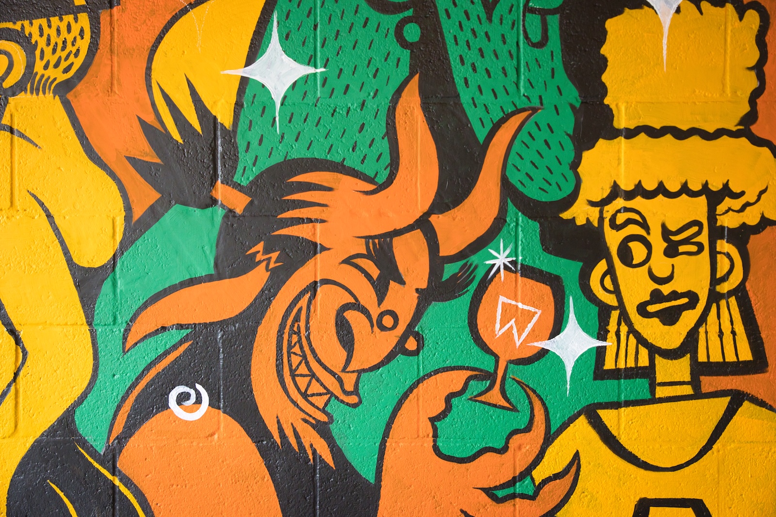 Walhalla mural painting