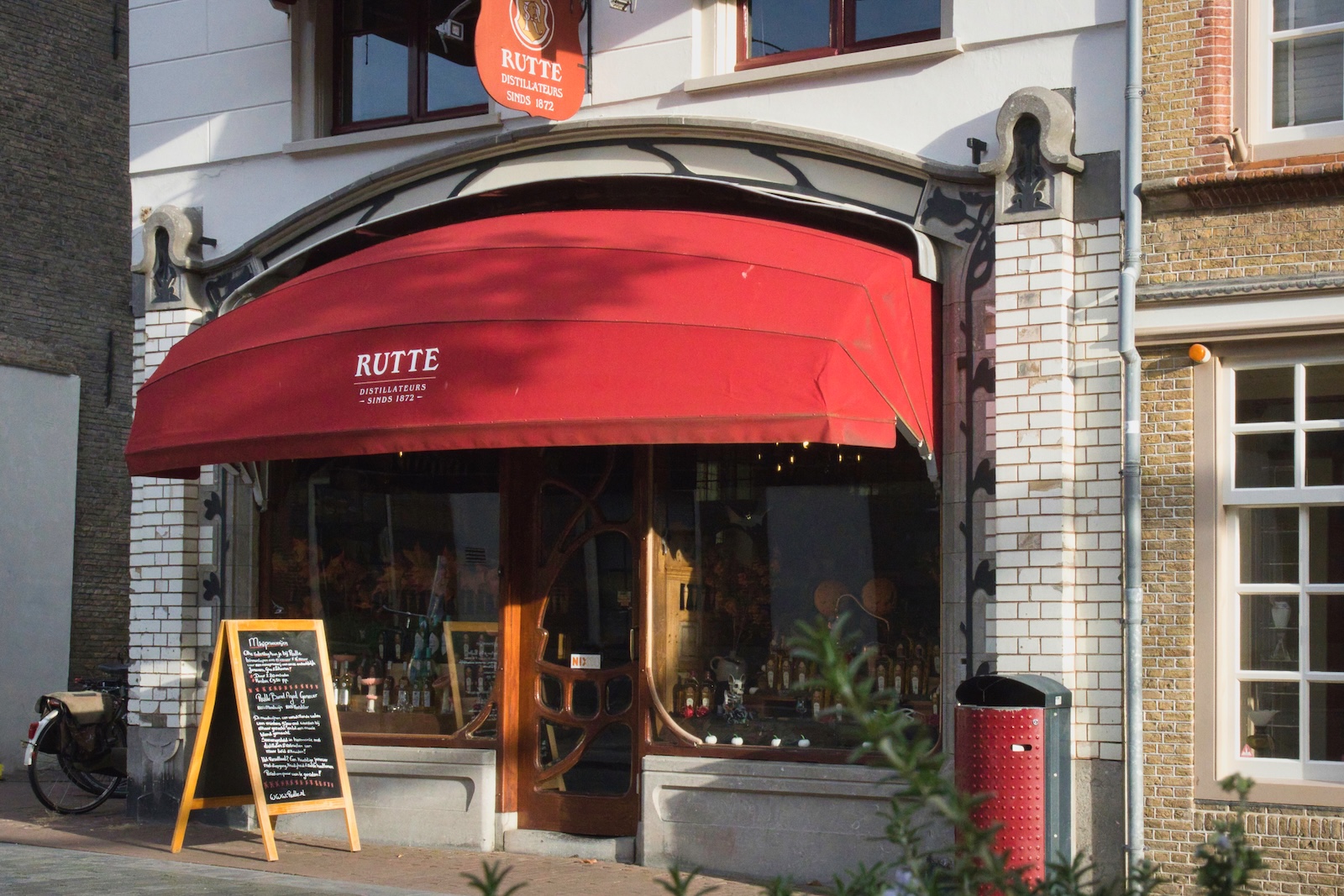 Distilleerderij Rutte winkel in Dordrecht