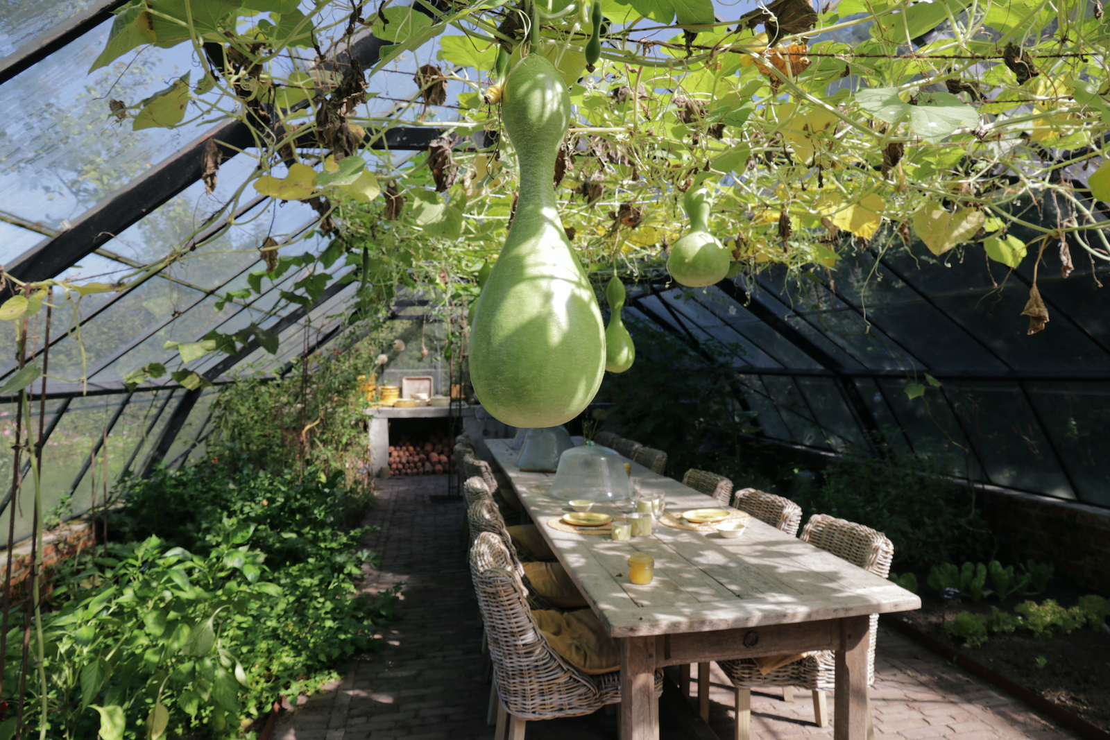 Greenhouse at Domaine d'Heerstaayen
