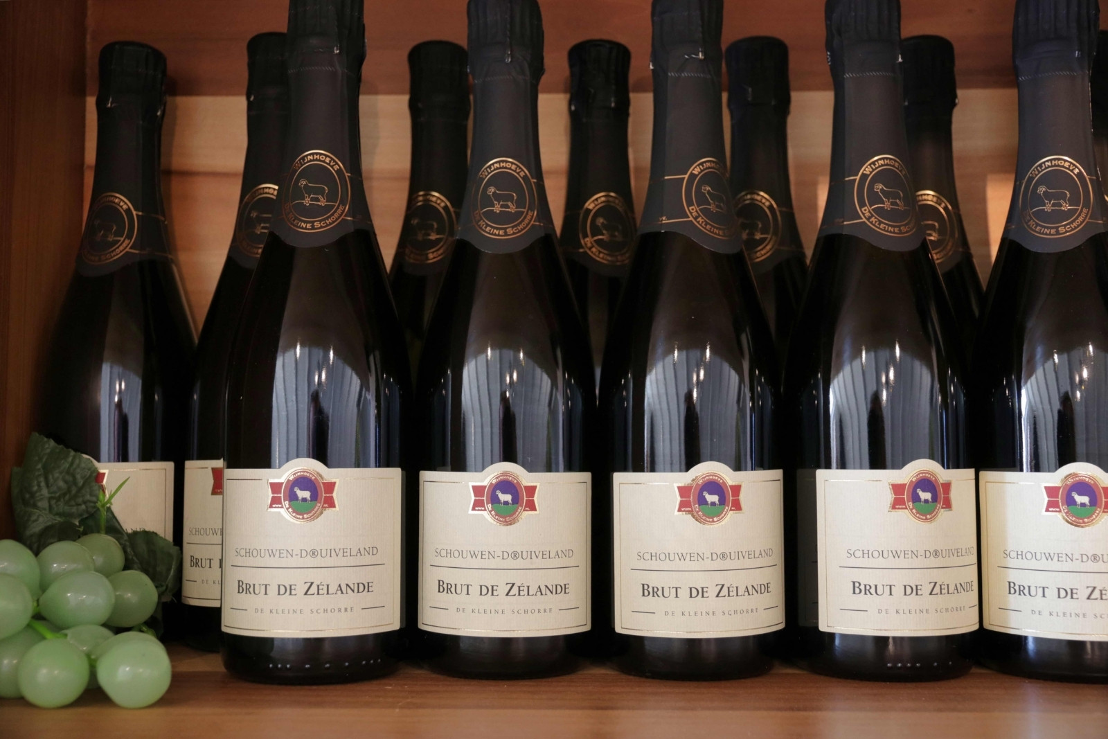 Brut de Zélande van De Kleine Schorre, mousserende wijn uit Zeeland