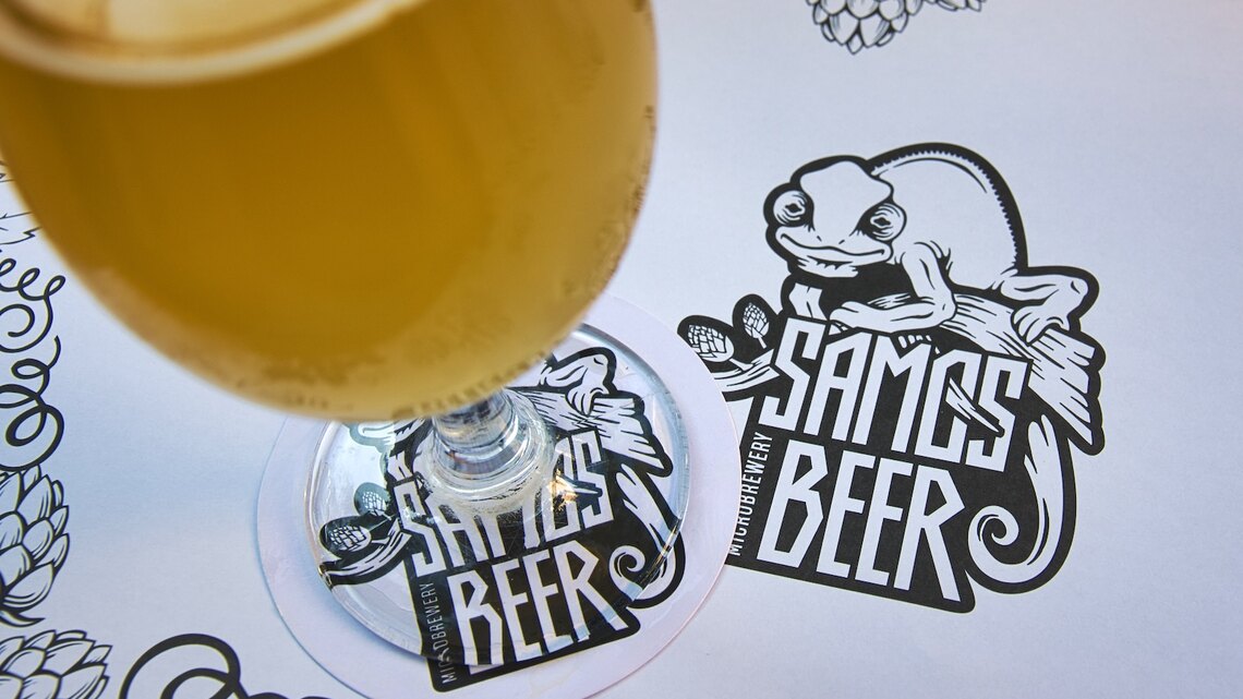 Brouwerij Samos Beer in Pythagorion