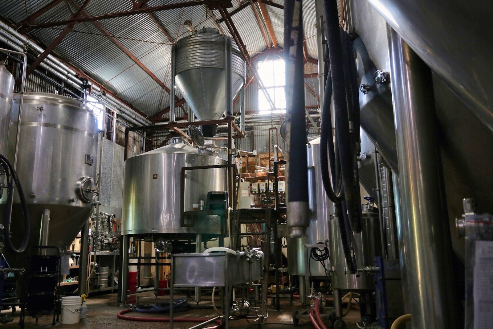 Brewhouse Jester King brewery in Austin, Texas