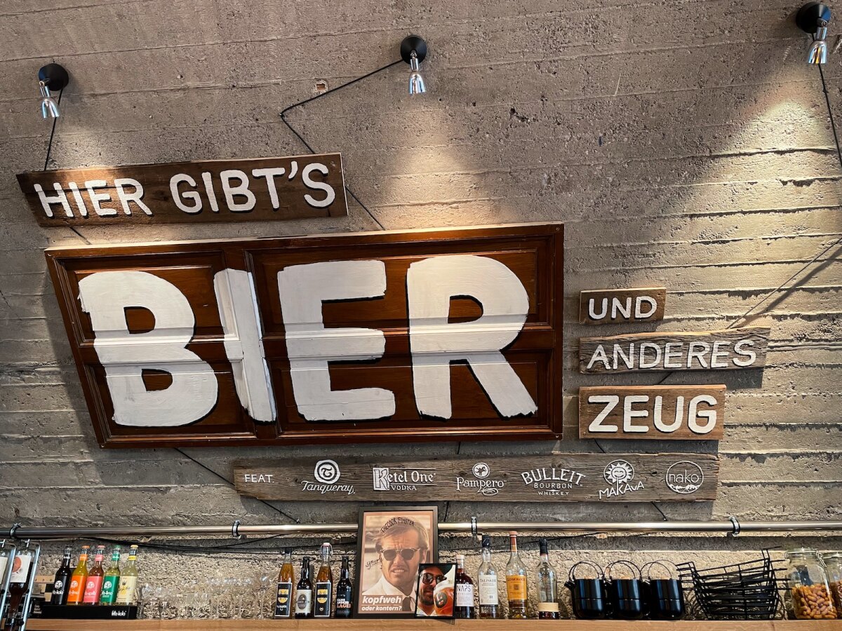 Interior of Bierfabrik in Innsbruck