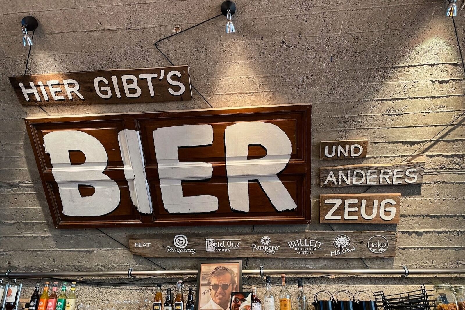 Interior of Bierfabrik in Innsbruck