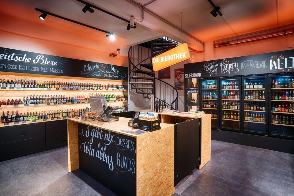 Bierothek beershop in Stuttgart