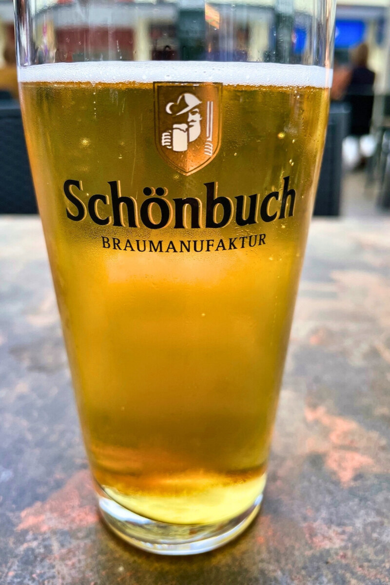 Hoppy lager at Brauhaus Schönbuch in Stuttgart