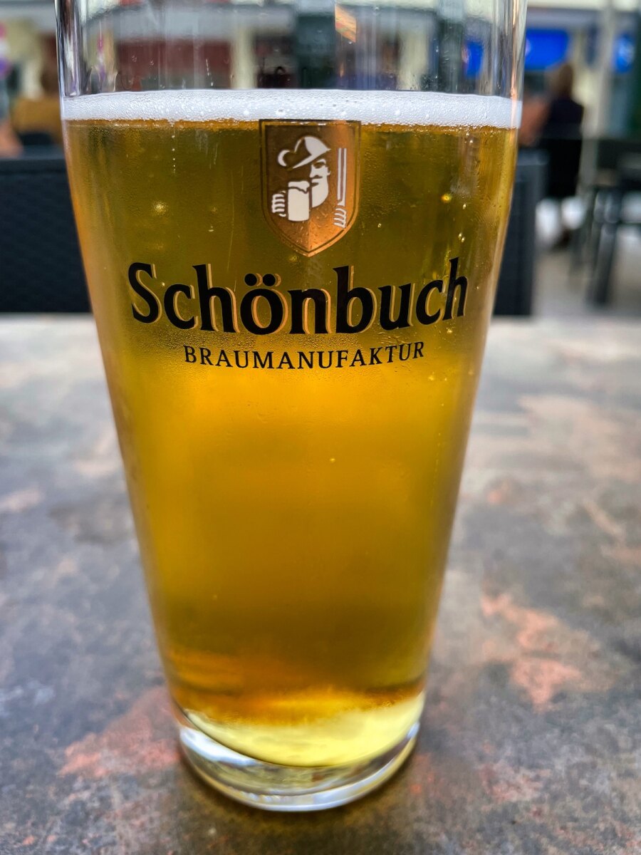 Hoppy lager at Brauhaus Schönbuch in Stuttgart