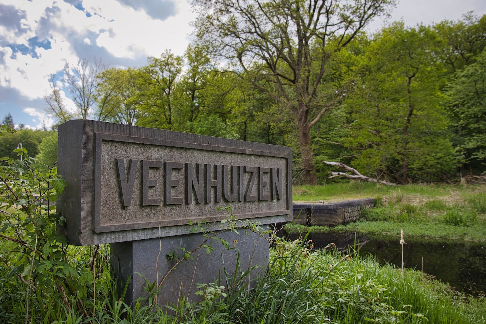 Veenhuizen town sign