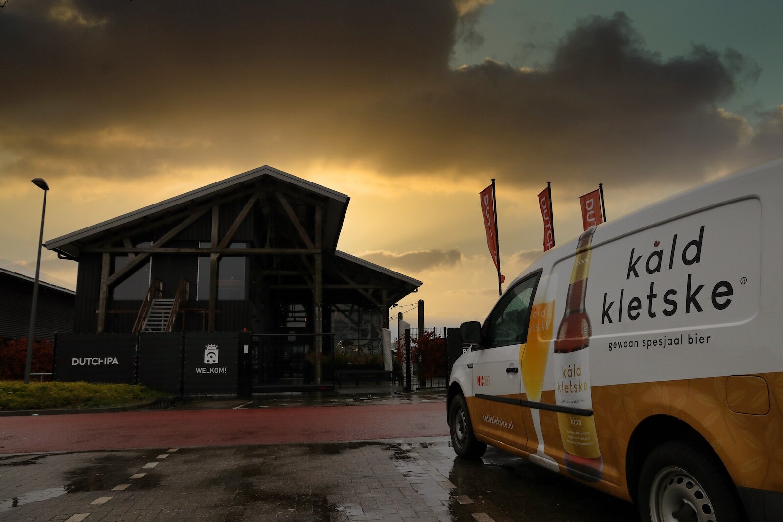 Brouwerij Dockum after the rain