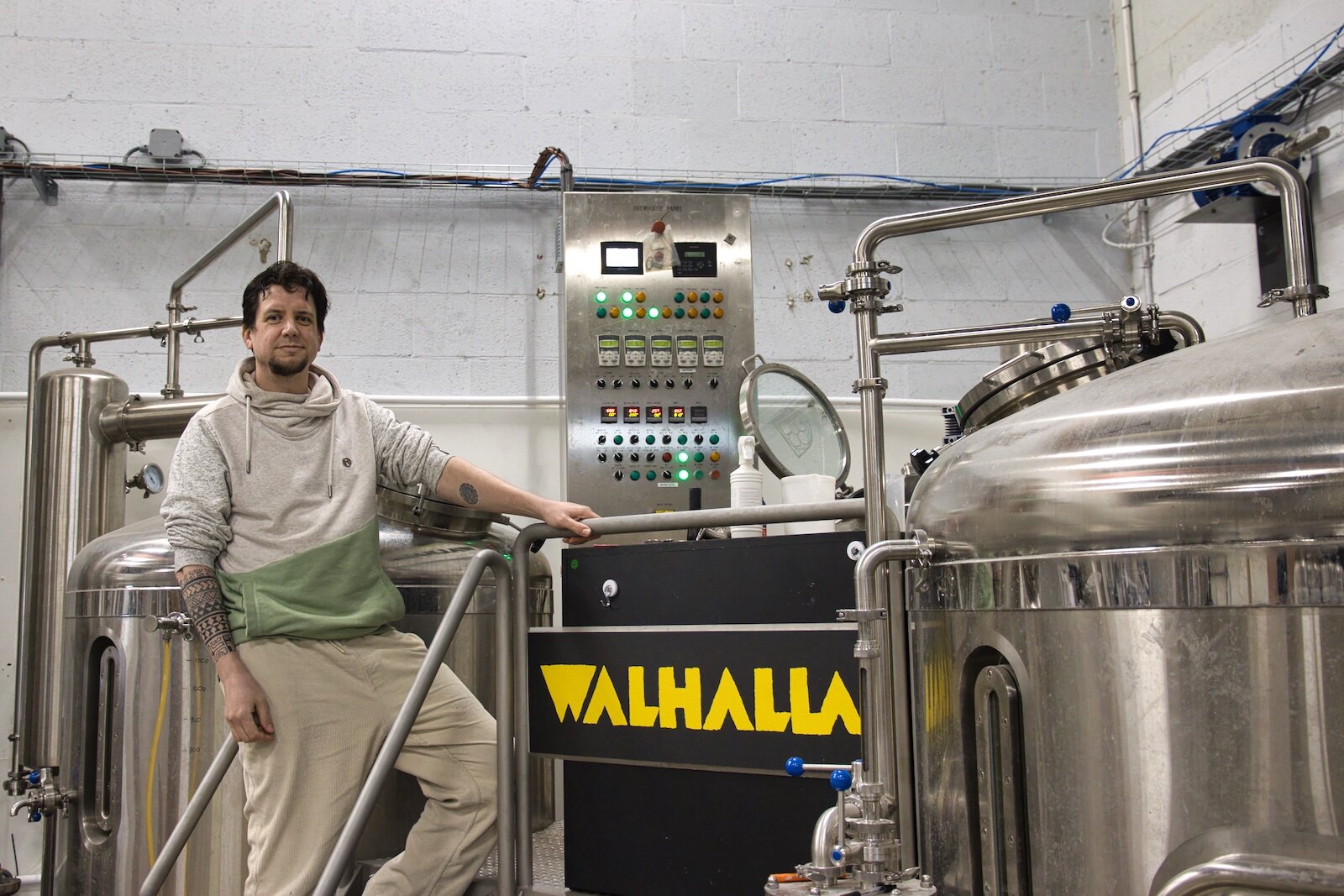 Aart van Bergen, founder Walhalla Craft Beer in Amsterdam
