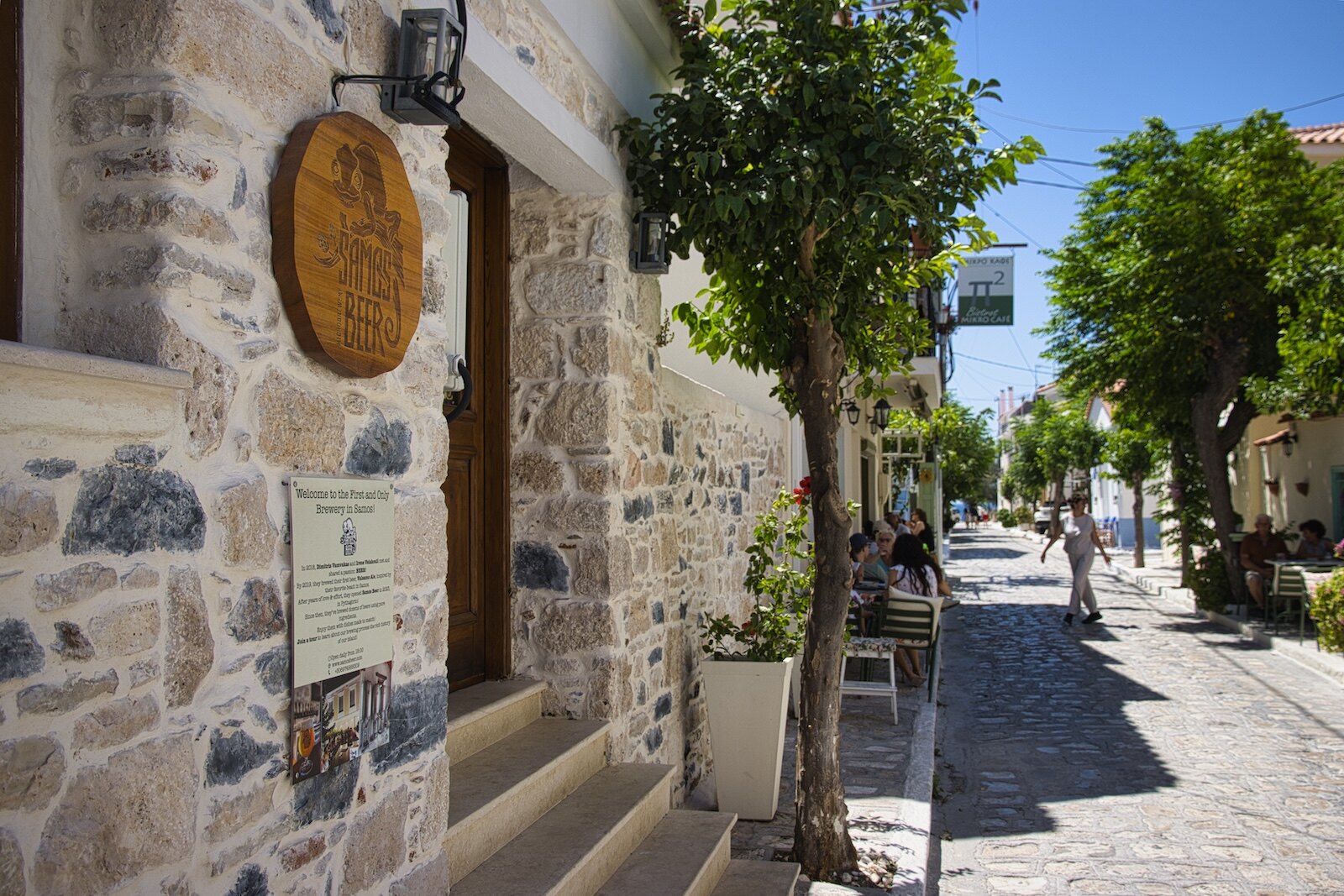 Brouwerij Samos Beer in Pythagorion