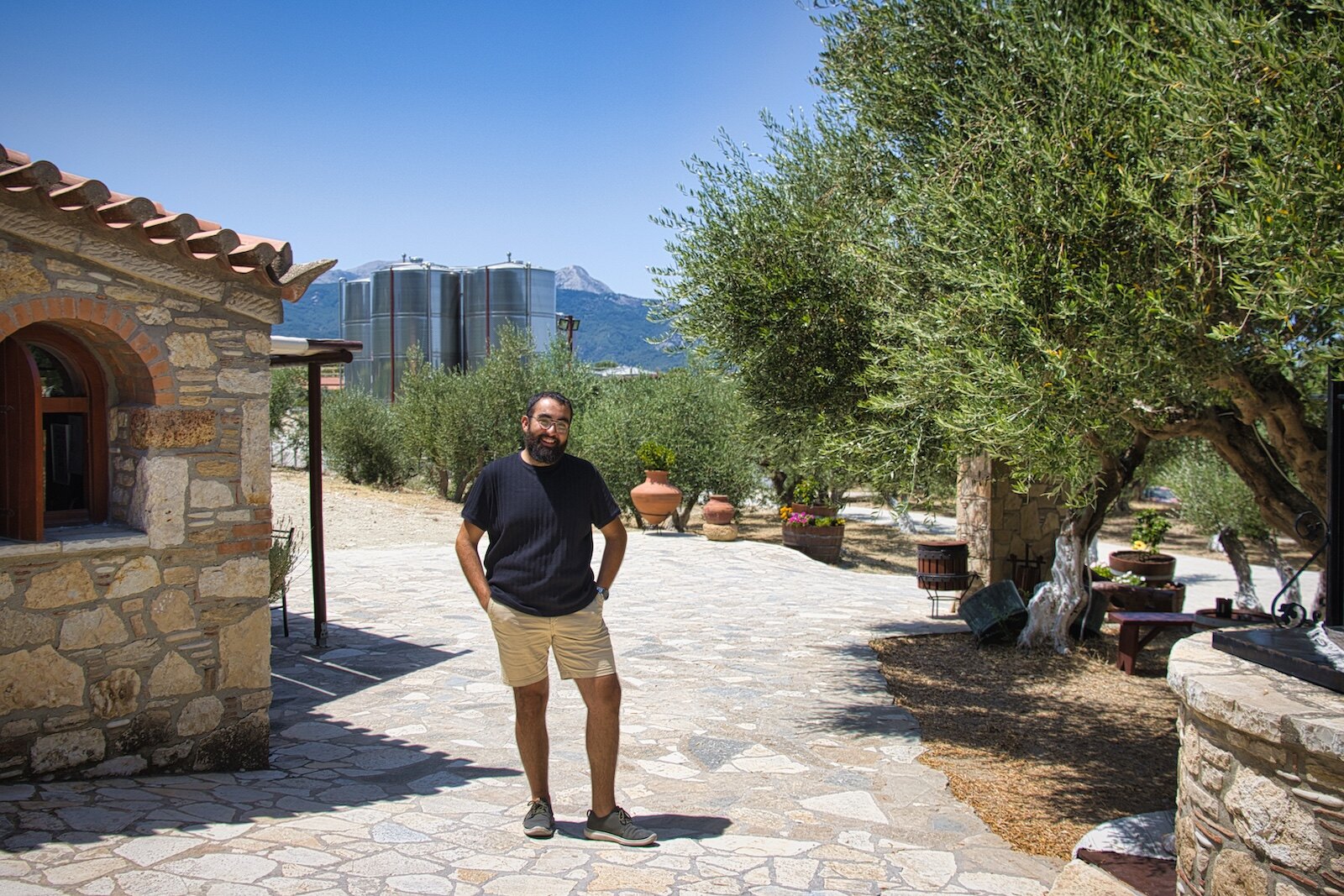 Winemaker Alexandros Vakakis