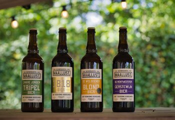 75 cl. flessen Maallust bier