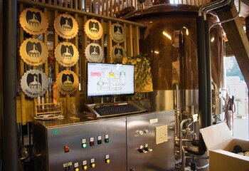 Bierbrouwerij Maallust brouwinstallatie
