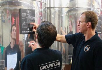 Maurice Arrindell, brouwmeester bij Brouwerij Oudaen in Utrecht