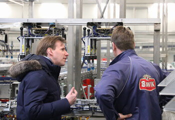 Albert de Brabandere, the 5th generation to run the family brewery Brouwerij De Brabandere.