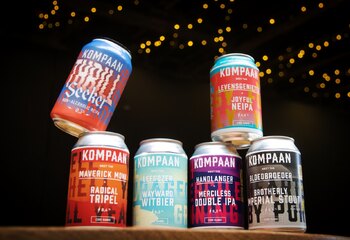Kompaan vaste selectie van bieren