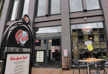 Exterior Brouwerij Puik Bieren in the city centre of Apeldoorn