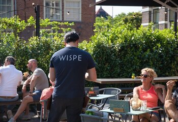 Wispe Brewery outdoor seating