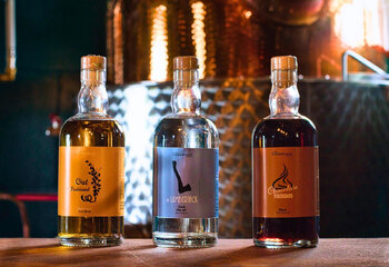 Selectie gedistilleerde dranken van Distilleerderij The Chamberick