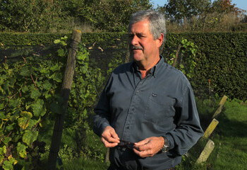 Dutch winemaker Peter de Wit of Domaine d\'Heerstaayen