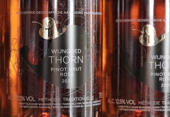 Pinto Brut Rosé mousserende wijn, Wijngoed Thorn