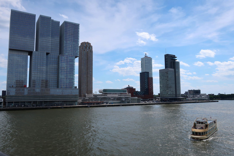 De Rotterdam, designed by Dutch architect Rem Koolhaas (the Office for Metropolitan Architecture)