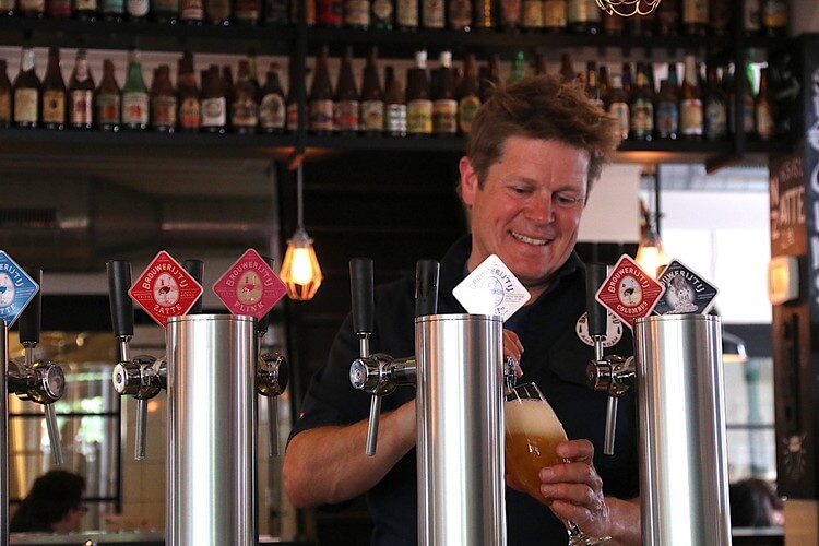 Patrick Hendrikse, co-owner of Brouwerij 't IJ