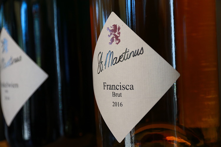 Francisca Brut, Traditional Method Rosé wine of Wijngaard St. Martinus